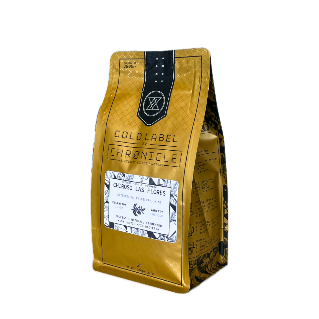 Gold label by Chronicle