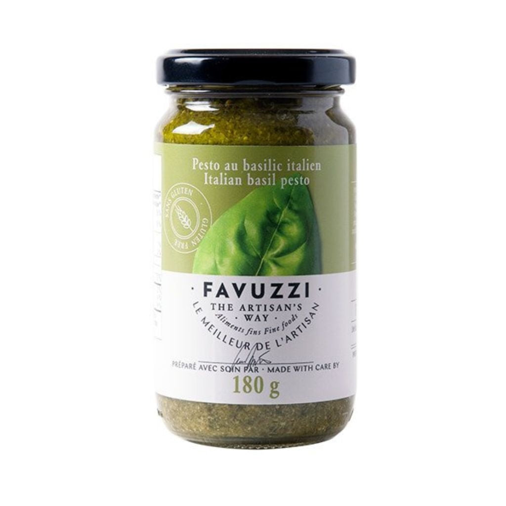 Favuzzi Basil Pesto in Glass Jar