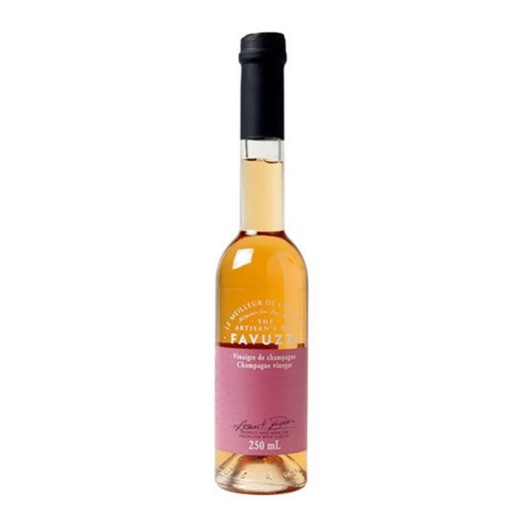 Favuzzi Champagne Vinegar in Glass Bottle