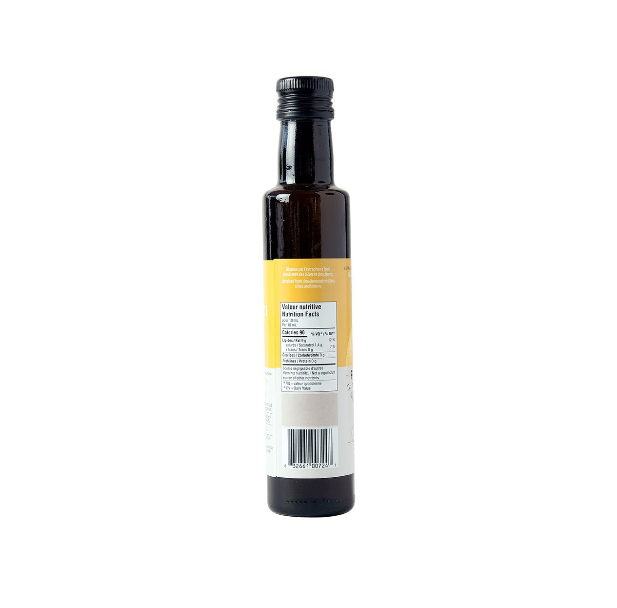Lemon extra virgin olive oil