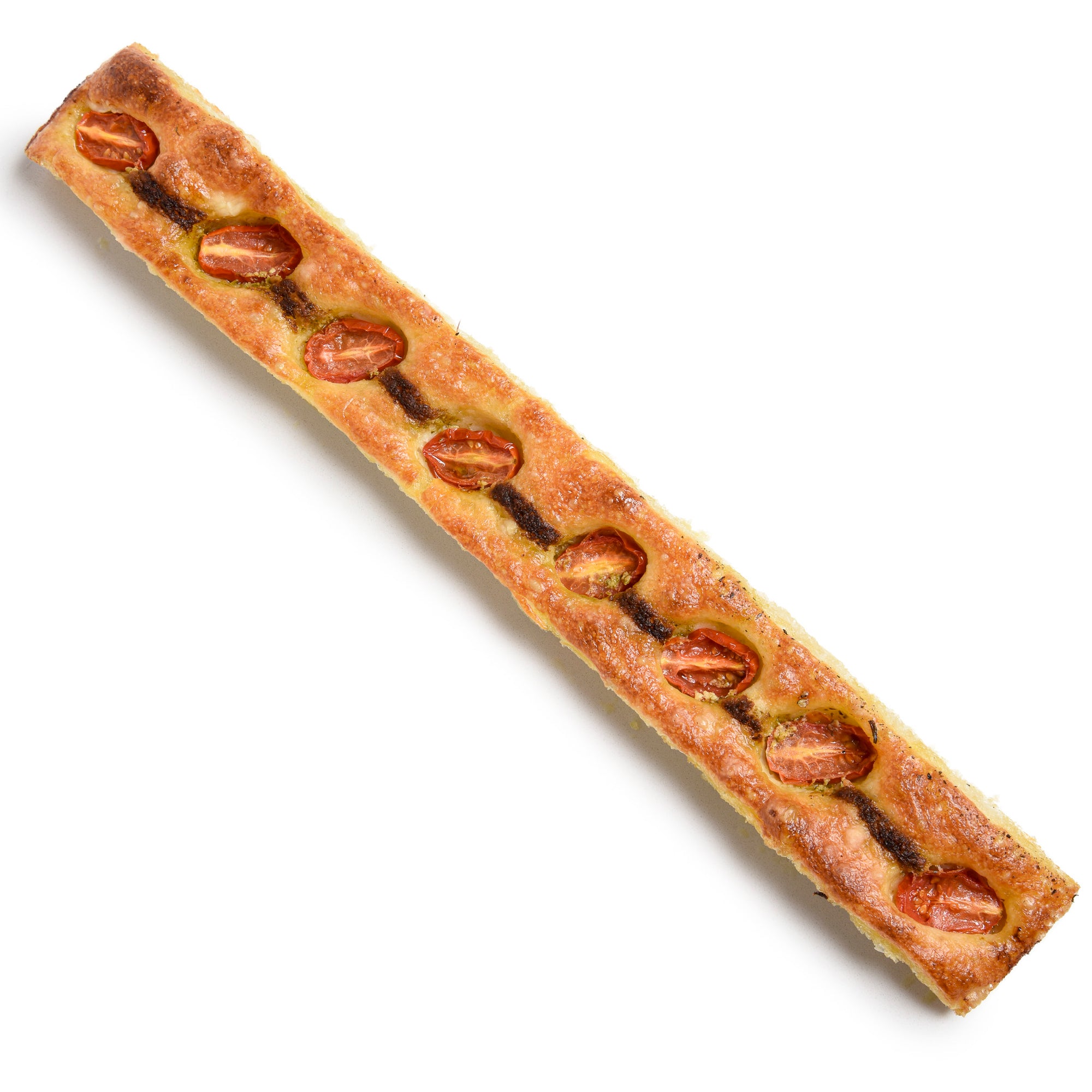 Le fournil bakery baguette méditerranéenne italian style bread with tomato and pesto