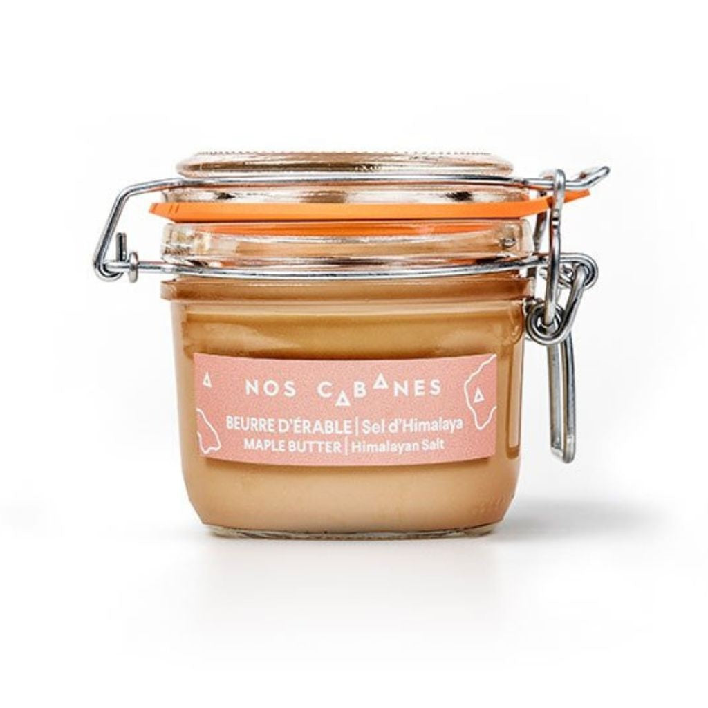 Nos Cabanes Himalaya Salt Maple Butter in Glass Jar