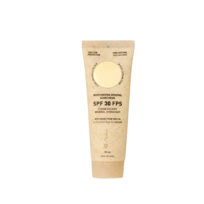 Moisturizing mineral sunscreen