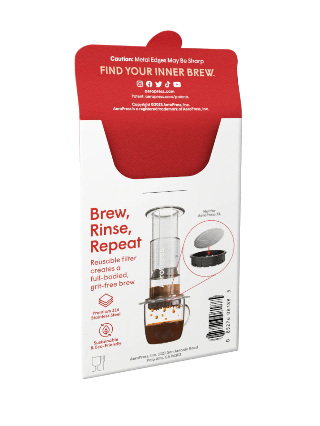 AeroPress Stainless Steel Filter