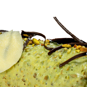 Close up of the bûche de Noël - La boréal by Le fournil Bakery - Christmas 2025