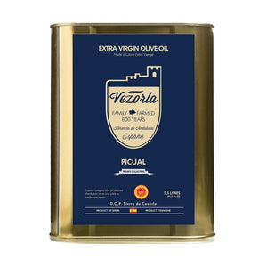 Vezorla Extra Virgin Olive Oil from Picual Olives 2.5 litres