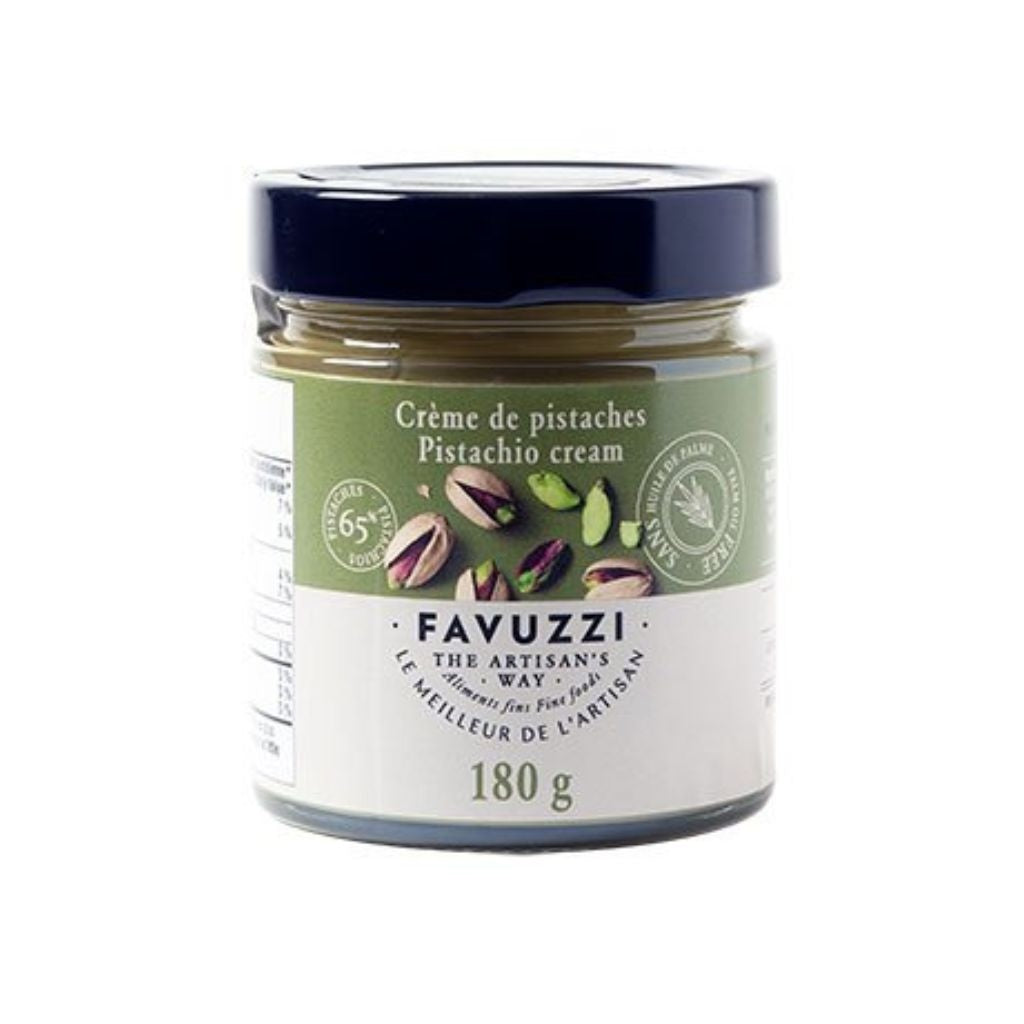 Favuzzi Bronte PDO Pistachio Cream in Glass Jar