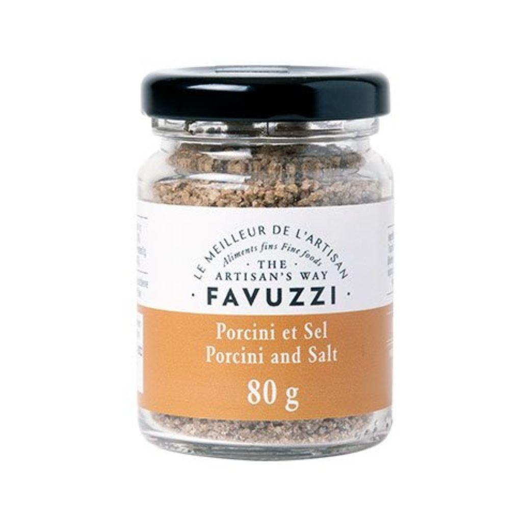 Favuzzi Porcini & Salt Seasoning or Rub in Jar