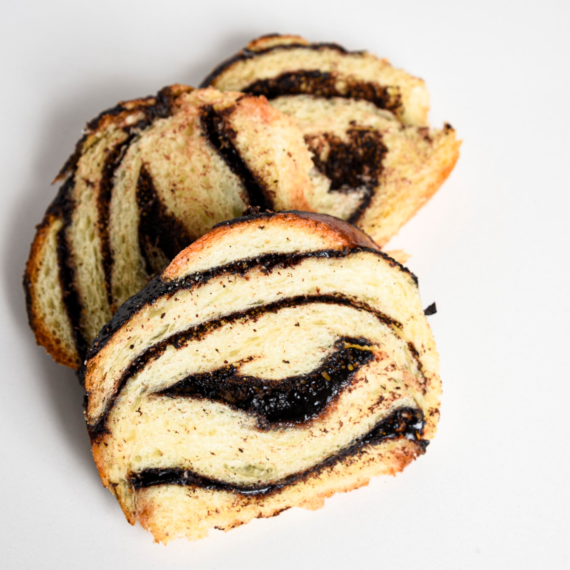 Chocolate Babka slice