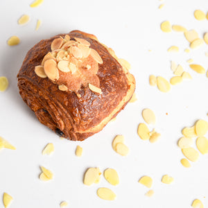 Le fournil bakery chocolatine aux amandes pain au chocolat with almonds