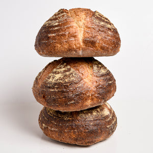 Group of Le fournil bakery Pain Montagnard loaves