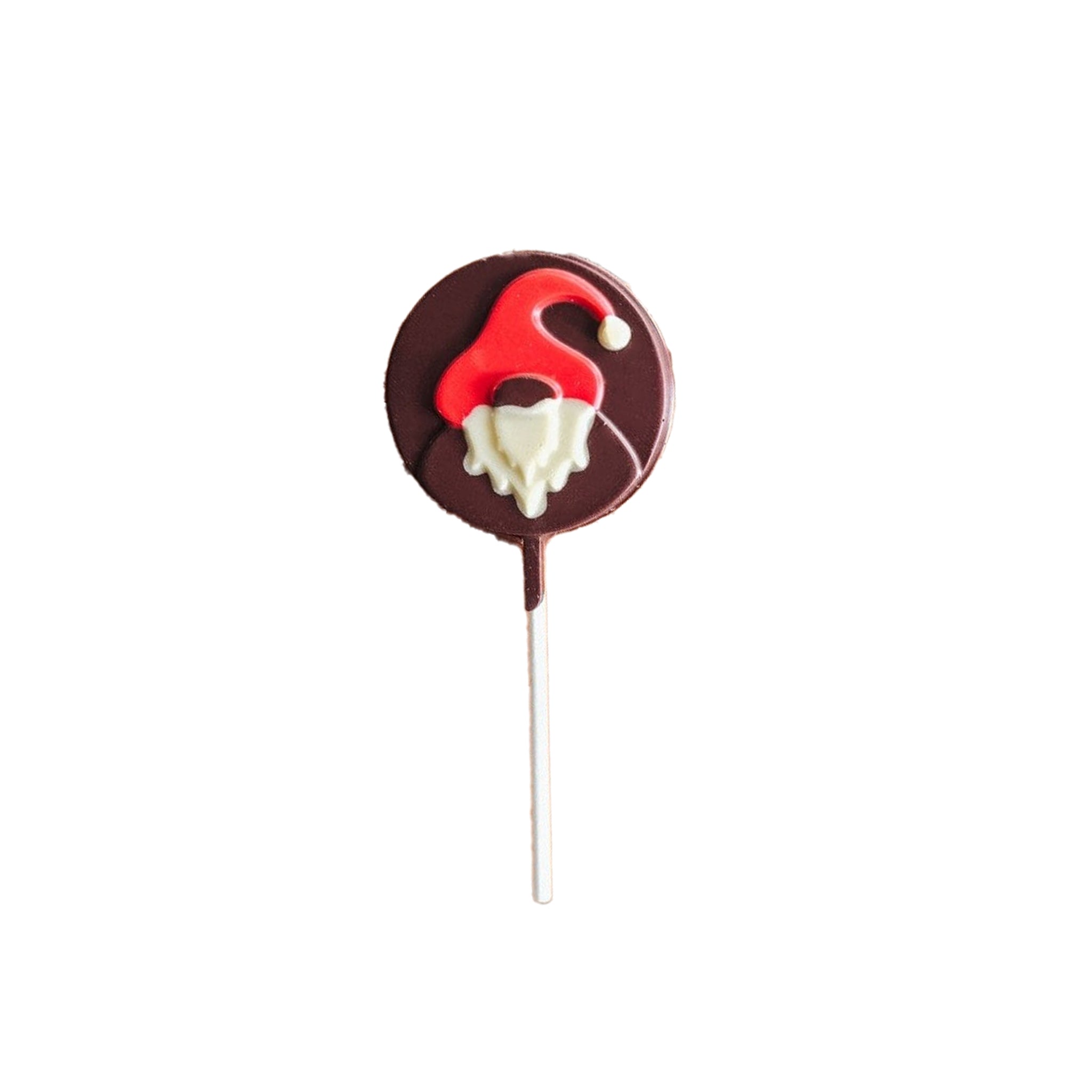 Gnome dark chocolate lollipop by Fays Terroir chocolaté