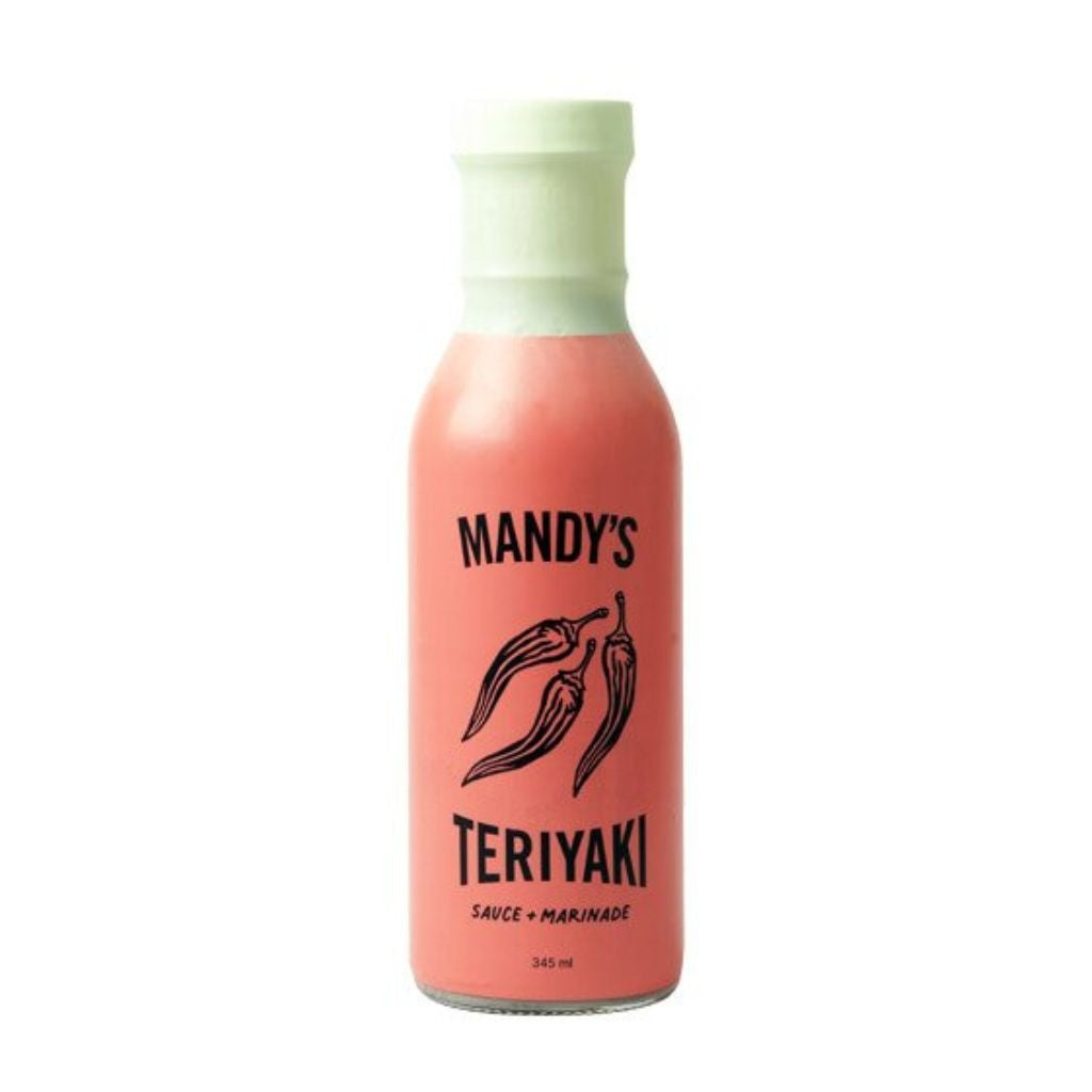 Mandy's Teriyaki Sauce/Marinade Pairs with Protein and Vegetables