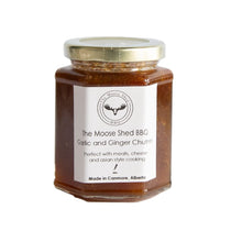The Mosse Shed BBQ Garlic and Ginger Chutney for Charcuterie and Dishes
