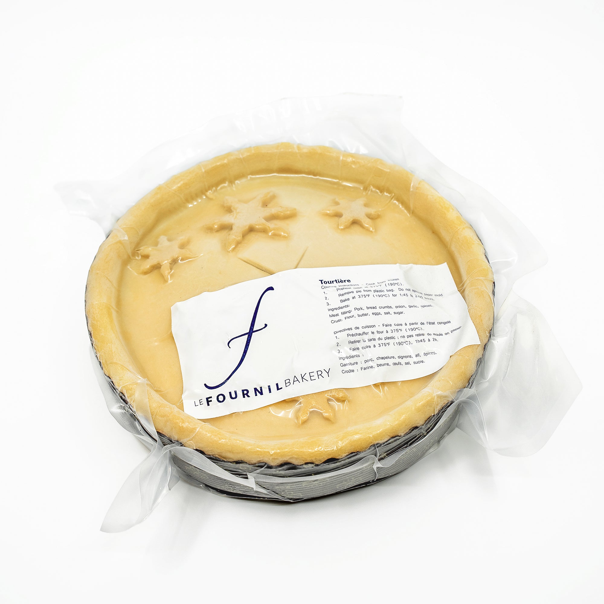 Tourtiere in package - Le fournil Bakery